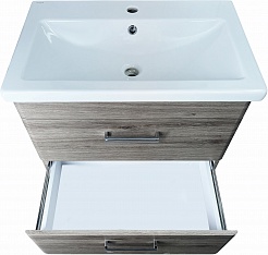 Style Line Мебель для ванной Лотос 70 подвесная сосна лофт – фотография-7